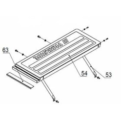 TABLE D'EXTENSION GAUCHE POUR SCIE SUR TABLE