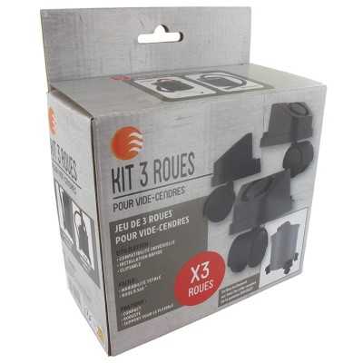 KIT ROUES VIDE CENDRES