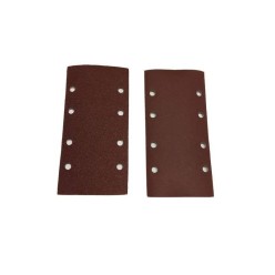 2 FEUILLES ABRASIVES POUR PLAQUE A PONCER VIBRANTE (grain P80/P240) POUR PONCEUSE MULTIFONCTION 3 EN 1 PARKSIDE PMFS 200 B2