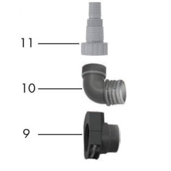 ENSEMBLE COUDE DE RACCORDEMENT POUR FTS 1100 D4