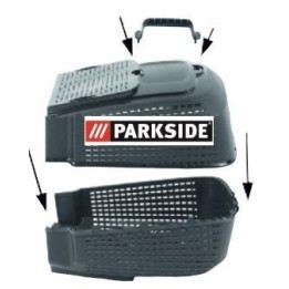 BAC DE RAMASSAGE + POIGNEE POUR TONDEUSE PARKSIDE PRM 1200 A1/B2 - PRM 1300 A1