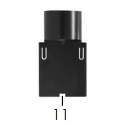 ADAPTATEUR D'ASPIRATION DES COPEAUX POUR RABOT SANS FIL PARKSIDE PHA 12 A1/B2