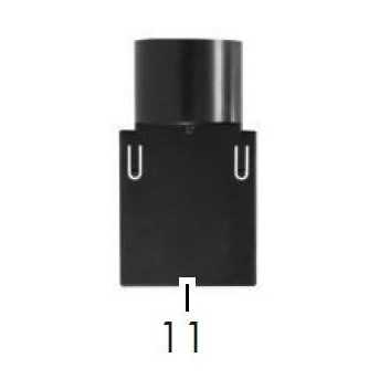 ADAPTATEUR D'ASPIRATION DES COPEAUX POUR RABOT SANS FIL PARKSIDE PHA 12 A1/B2