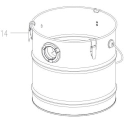 CUVE METAL POUR PAS 1200 D3