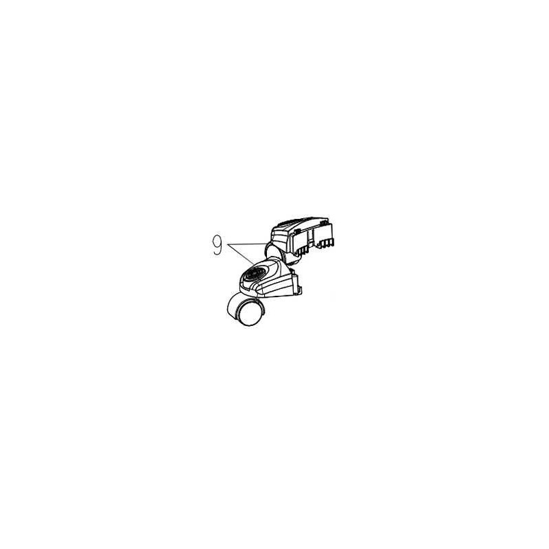 Roulette Pivotante Pour Aspirateur Injecteur-extracteur - Diamètre 45 Mm, Largeur 35 Mm - Lot De 2