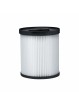 FILTRE PLISSE AVEC PLAQUE DE FERMETURE POUR ASPIRATEUR PARKSIDE PWD 30 A1/B1