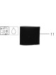 FILTRE EN MOUSSE POUR ASPIRATEUR NETTOYEUR PARKSIDE PWS 20 A1