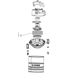 FILTRE A HUMIDITE POUR TETE MOTEUR DE L ASPIRATEUR INJECTEUR PWS 20 A1