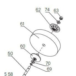 SET DE FLASQUE DE SERRAGE POUR PNTS 250 C2