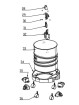CUVE POUR ASPIRATEUR INJECTEUR / EXTRACTEUR PARKSIDE PWS 20 B2 - REF: 91105689