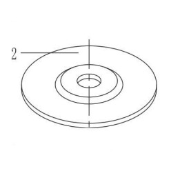 DISQUE DE MEULAGE POUR MEULEUSE D ANGLE PARKSIDE PWS 115 A1/ B2