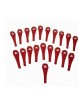 PLAQUETTES X20 POUR COUPE BORDURE GRIZZLY TOOLS CT 2000 - REF: 13604002