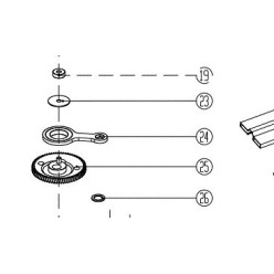 REDUCTEUR POUR TAILLE HAIES PARKSIDE PERFORMANCE PPHSA 40 Li A1 - IAN 376271