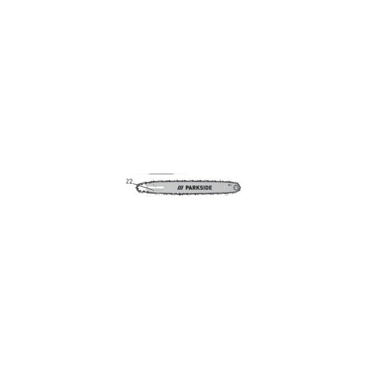GUIDE TRILINK CL14356-1041TL 40 cm POUR TRONCONNEUSE PARKSIDE PERFORMANCE PPKSA 40 LI A1 - REF: 30091627