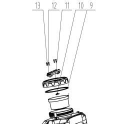 BOUCHON A VIS POUR PULVERISATEUR A PRESSION PARKSIDE PERFORMANCE PRDSP 20 Li B2 - 428993