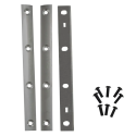 JEU DE LAMES DE RECHANGE AVEC VIS POUR RABOTEUSES PARKSIDE - REF: 91106100