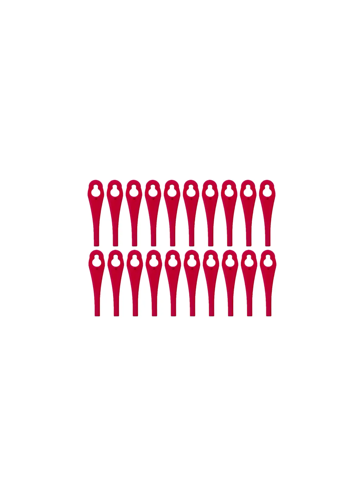 LOT DE 20 PLAQUETTES DE COUPE POUR COUPE BORDURE FLORABEST - REF: 91099406