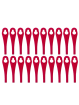 LOT DE 20 PLAQUETTES DE COUPE POUR COUPE BORDURE FLORABEST - REF: 91099406