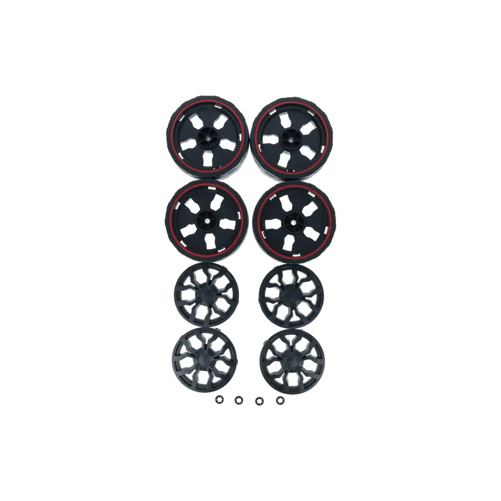 ROUES (X4) POUR TONDEUSE PARKSIDE - REF: 91104094