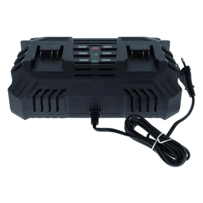 Chargeur double Parkside 20V 2x 4,5 A PDSLG 20 B1 DE/EU pour appareils de la famille Parkside X20V TEAM - REF: 80002908