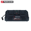 Chargeur double Parkside 20V 2x 4,5 A PDSLG 20 B1 DE/EU pour appareils de la famille Parkside X20V TEAM - REF: 80002908
