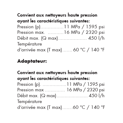 BALAIS-BROSSE POUR NETTOYEUR HAUTE PRESSION PARKSIDE PHDS 29 A1 - IAN 305752 - REF: 30310041