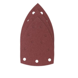 FEUILLES ABRASIVES DELTA 3xK80, 3xK180, 3xK320 POUR PONCEUSES MULTIFONCTIONS PARKSIDE - REF: 91110081
