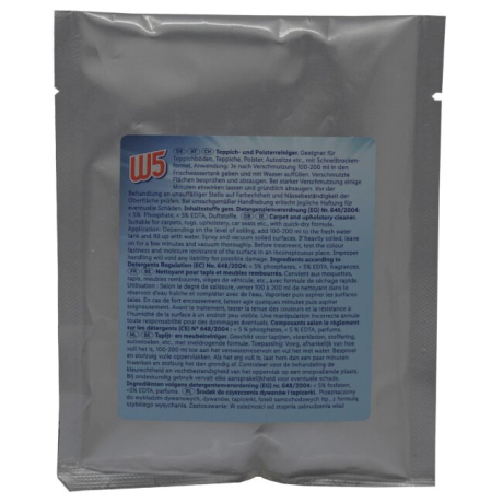 NETTOYANT TAPIS ET MEUBLES REMBOURRES (100ml) POUR ASPIRATEUR INJECTEUR/EXTRACTEUR PARKSIDE PWS 20 B2/C2 - REF: 30990030