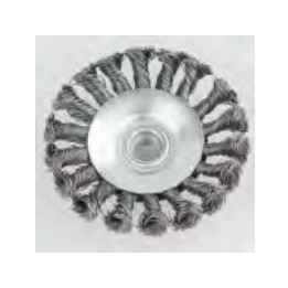 BROSSE CIRCULAIRE A FIL TORSADE POUR MEULEUSE D'ANGLE PARKSIDE PWS 125 A1/B2