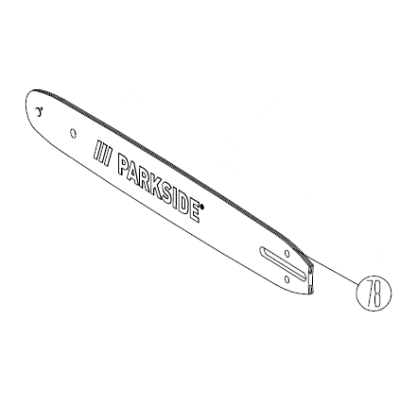 GUIDE POUR TRONCONNEUSES PARKSIDE - REF: 91120315