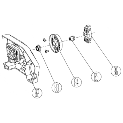 CARTER COMPLET POUR TRONCONNEUSES PARKSIDE - REF: 91120313