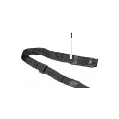 SANGLE DE TRANSPORT POUR ASPIRATEURS / SOUFFLEURS DE FEUILLES PARKSIDE - REF: 91120321