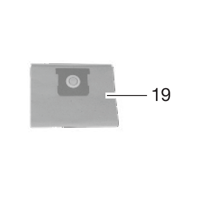 5 X SACS PAPIERS POUR ASPIRATEUR SANS FIL PARKSIDE - REF:...