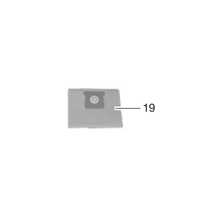 5 X SACS PAPIERS POUR ASPIRATEUR SANS FIL PARKSIDE - REF: 30350133