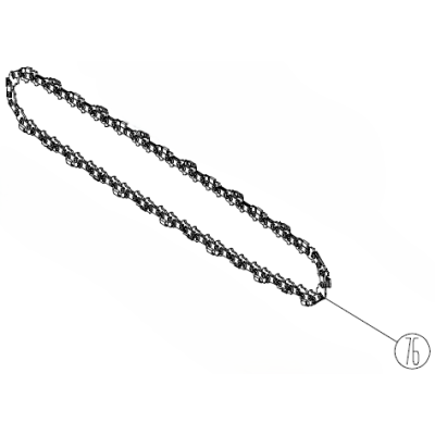CHAINE POUR TRONCONNEUSE ELECTRIQUE PARKSIDE - REF: 91120353