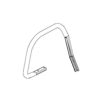 POIGNEE AVANT POUR TRONCONNEUSE THERMIQUE PARKSIDE PBKS 53 - REF: 91110135